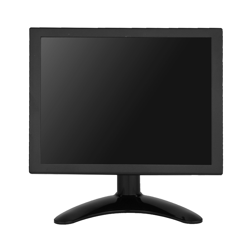 8 inch metal lcd monitor industrial mini cctv monitor 1024*768 with VGA HDMI BNC