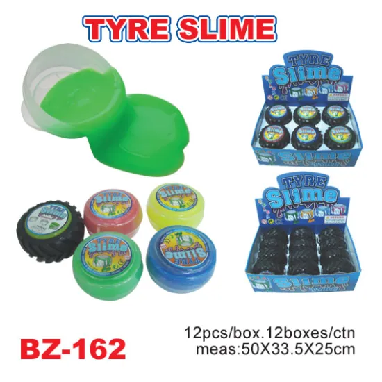 Novelty Tyre Slime Toys for Kids