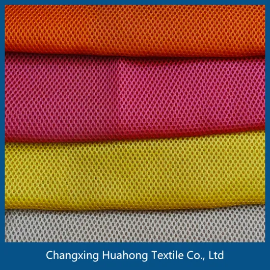 100% polyester tricot mesh fabric