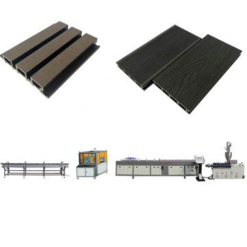 Eco-friendly WPC Decking Machine: Recycled Plastic PE WPC Profiles Extrusion Line Manufacturer