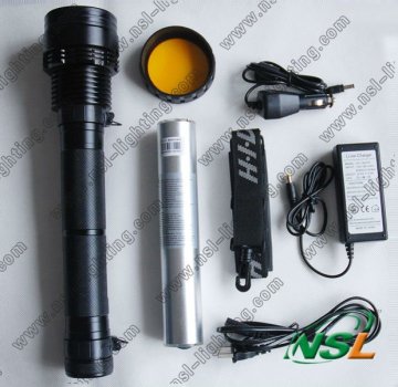 Intelligent 6000LM 65W Xenon HID Flashlight Torch for Hunting,Shooters,Campers