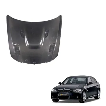 Carbon Fiber Engine Hoods for BMW E90 Pre-2005-2008 Front Bonnet Hood Cover V Style