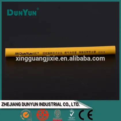 Overlap weld pipe aluminum plastic gas pipe