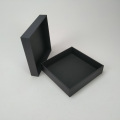 Custom Custer Black Gift Box Packaging for Coasters