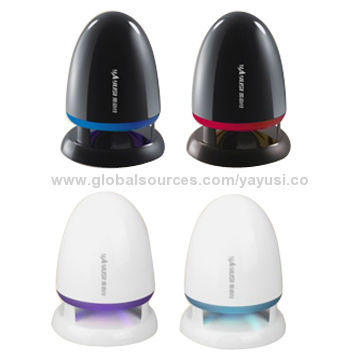Bullet-shaped USB Portable Speakers, 50-20,000Hz Frequency Responses