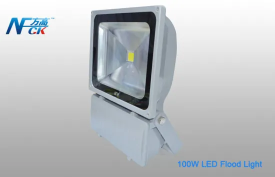 9000lm 120v 100w Ip65 Commercial Led Flood Light , Cool White Led Flood Lighting