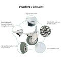Möbel Caster Wheel Stiel Sastor für Stuhl