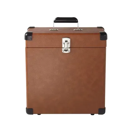 Waterproof PU Record Case: High-End Vinyl Record Collection Box