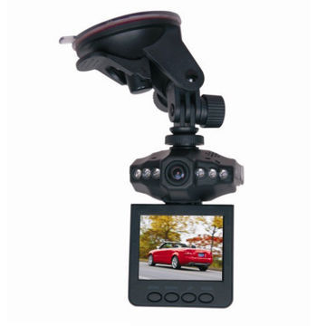 Car Recorder Dash Camera with AVI Recorded Video Format, 2.4-inch TFT LCD Screen