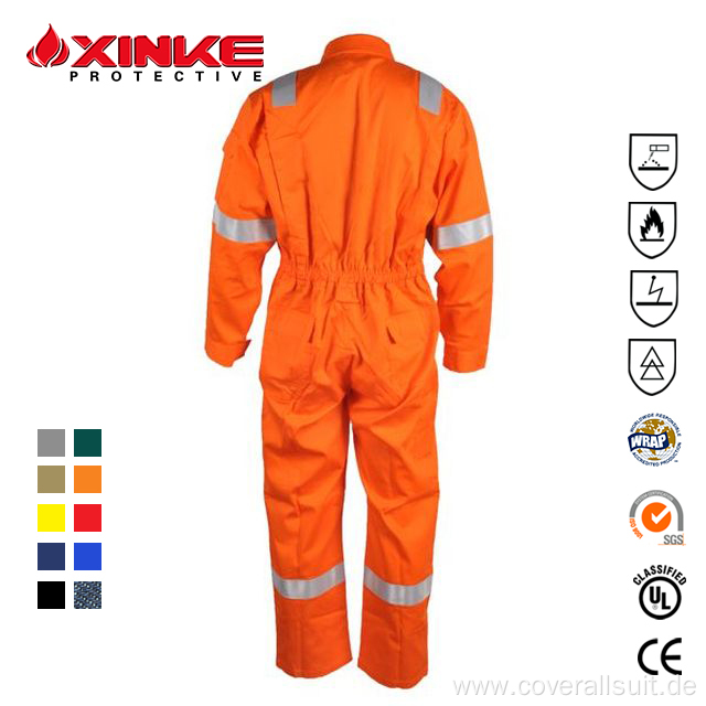 Hi vis fr for coverall with reflective tape