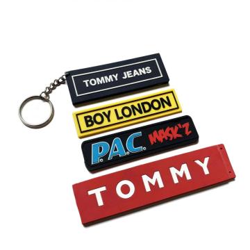 高品質のカスタムPVCシリコーンガーメントラベル