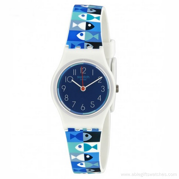 Fashion Wristband Style Silicone Quartz Watch