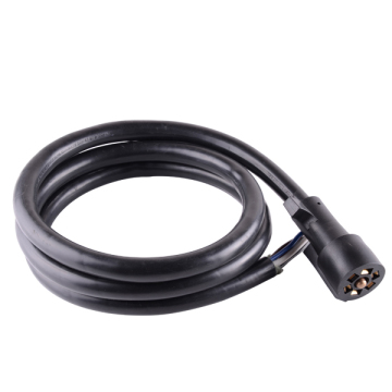 7 Pin Trailer Cable for RV - 7 Way Trailer Cord Wire for America