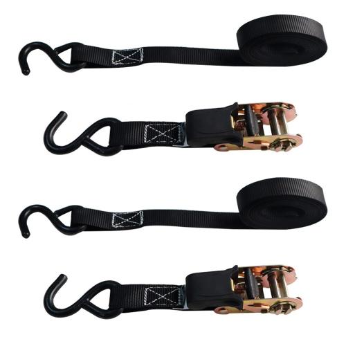 soft handle cargo lashing ratchet tie down strap