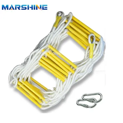 Insulated Soft Mulberry Fiber Rope Rescue Climbing Ladder