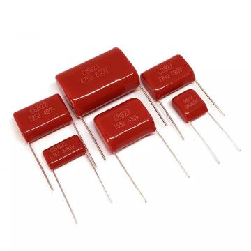 CBB22 Polypropylene Film Capacitor 200V-630V 184J-394J