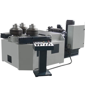 4 Axis Roller Aluminum Tube Profile Section Rolling Bending Machine