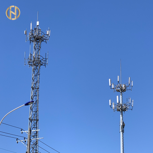 Torre monopola de comunicación de 60 pies 30 m