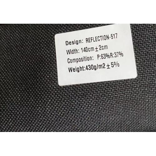  stock Durable blended fabic with Sliver yarns Promotional Supplier