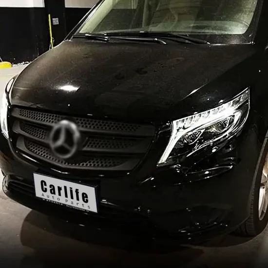 High Quality E Mark LED Headlights for Mercedes Benz Vito W447 2016-2022