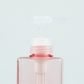 450ml Pink color eco friendly shampoo dispenser bottles