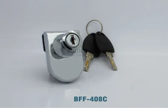High Quality 408 Type Furniture Zinc Alloy Glass Lock