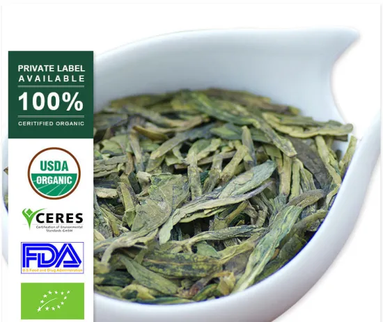 100% Natural Spring Premium Lun Jing Green Tea