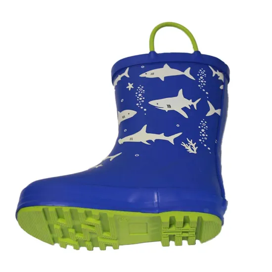 Boys' Rain Boots with Handles