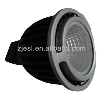 Black Aluminum Housing COB 7W LED Spotlights