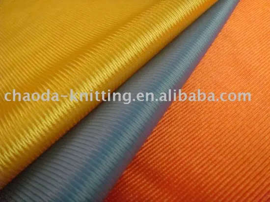 knitted striped dazzle, polyester dazzle, sportswear tricot, knitting fabric