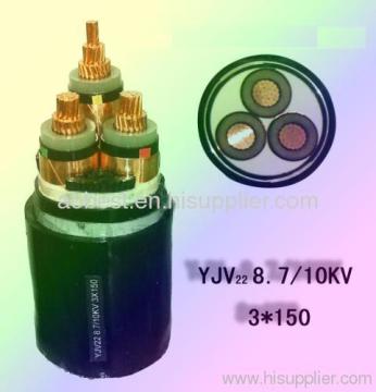 3.8/6 kv 電源鋼線装甲ケーブル