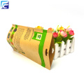 Kraft Paper Bag With Window Snack Food Packaging