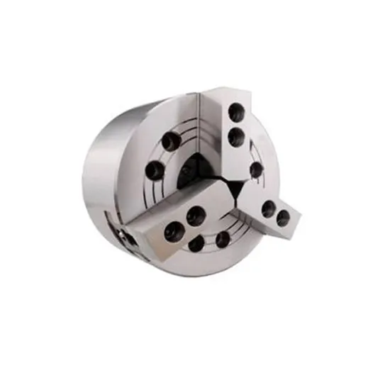 High-Quality CNC Lathe Accessories: Durable 4-Jaw Chuck for Precise Metal Part Cutting