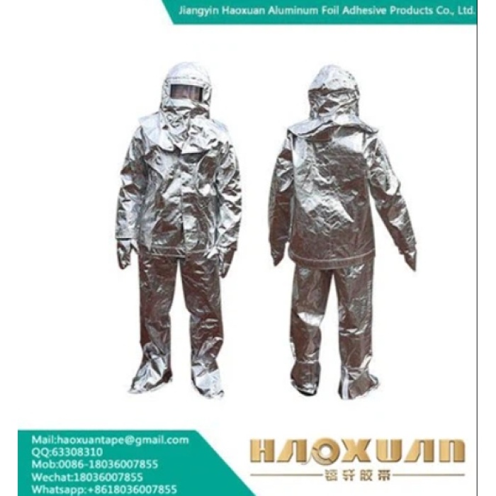 ألياف زجاجية مغلفة بألياف زهرية من الألومنيوم