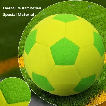 Customizable Reflective PU Soccer Ball Size 5 PVC Rubber Leather TPU 4Glowing Training Football