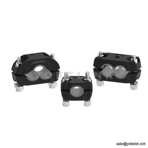 Diffierent types of Polymer Cable Cleat M10 Mounting Clamp Nylon