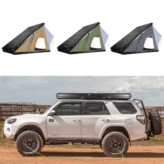 Custom 4x4 Auto Accessories: Foldable Waterproof Roof Top Tent for SUV & MPV
