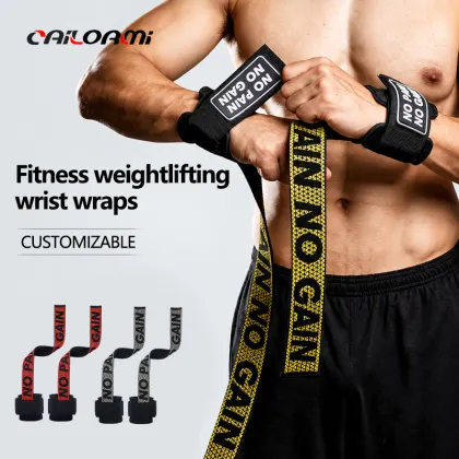 Adjustable Wrist Wraps for Weightlifting Support