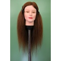 Голова манекена из 100% натуральных волос с натуральными волосами