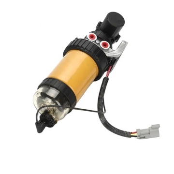 Electric Fuel Pump and Filter Assembly 228-9129/2289129 for JCB CAT Excavator