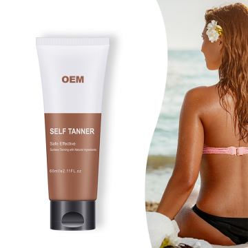 Crema abbronzante biologica con glicerina di melograno e vitamina A