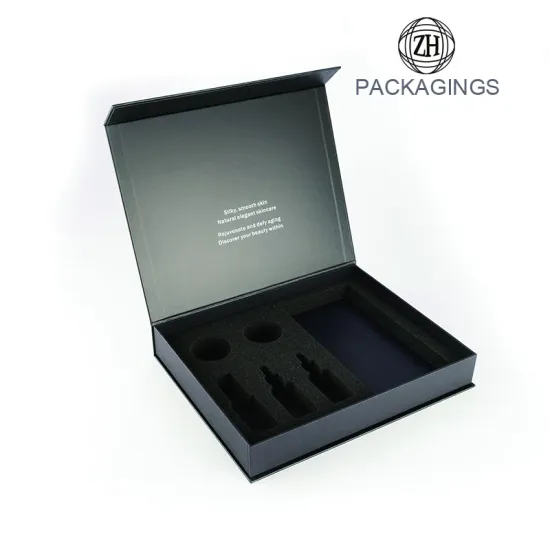 Luxury magnetic drop front box for essential oil