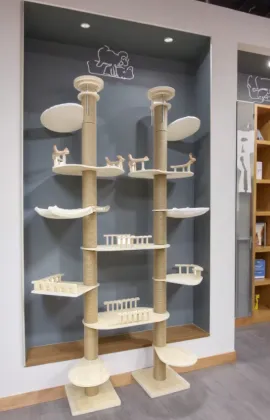 Wood Cat Tree Eco-Friendly Cat Scratcher