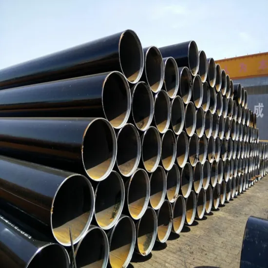 Straight Seam Welded Steel Black Tube