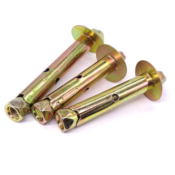 Carbon Steel Yellow Zinc Grade 8.8 90 Degree L Type Wall Hanger Anchor Bolt for Water Heater