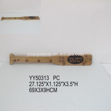 Marine Design Decorative Wooden Wall Hooks, Decorative wooden wall hanger