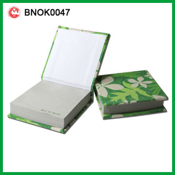 PROMOTIONAL FABRIC COVERED CUSTOM MEMO PAD