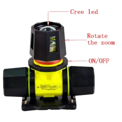 50m Under Water T6 Diving Headlamp For Diver