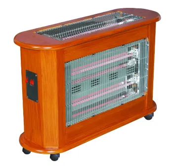 1000W/2000W/2400W Electric Room Heater with 3 Faces Heating Option