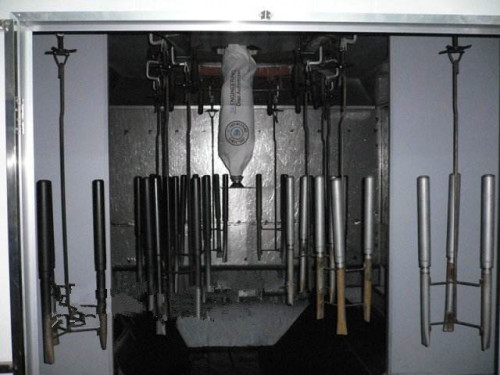 Sistema de pulverização de revestimento metálico